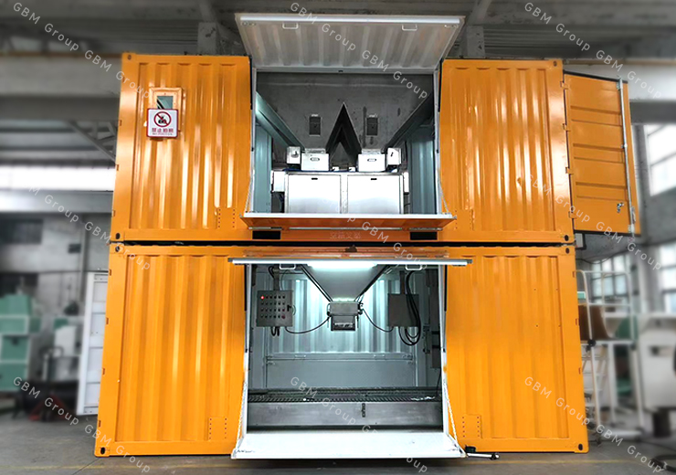 container bagging machine