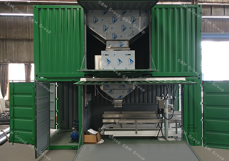 container bagging machine